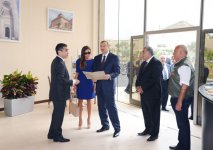 Azerbaijani president and his spouse visit Gala State History-Ethnography Preserve (PHOTO)